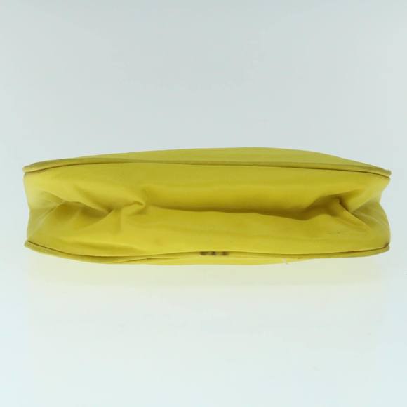 PRADA Accessory Pouch Nylon Yellow Auth 64205 - Picture 6 of 16